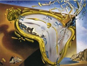 times in Spanish la hora clock Dali